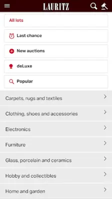 Lauritz.com – Online Auctions android App screenshot 2